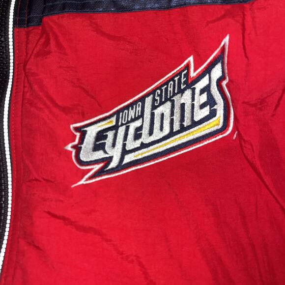 Vintage 90’s Starter Iowa State Cyclones Size XXL Winter Coat Retro - Picture 2 of 7